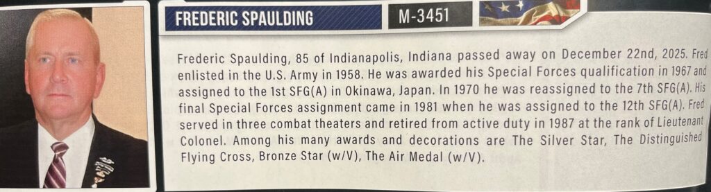 Spaulding Obit