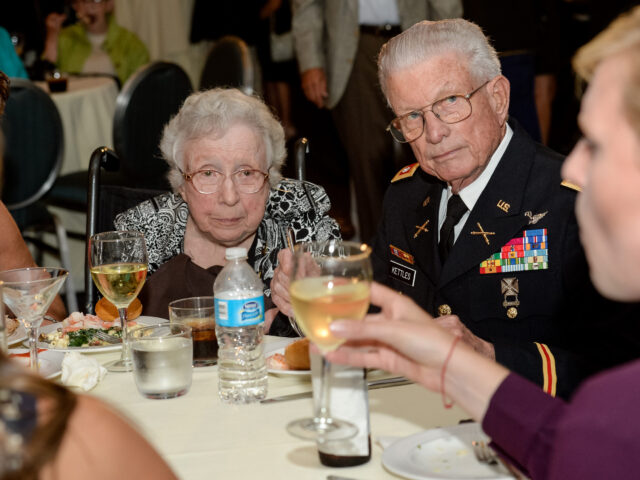 Hotel Reception - LTC Kettles & wife