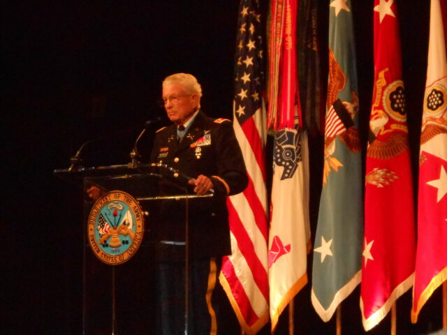 Pentagon - LTC Charles Kettles gives his speechPentagon - LTC Charles Kettles gives his speech