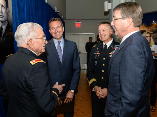 Pentagon - LTC Kettles, Secretary Of The Army Fanninf, Vice Chief Of Staff Of The Army General Allyn, & Secretary Of Defense Carter